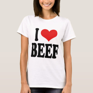 Camiseta Amo la carne de vaca