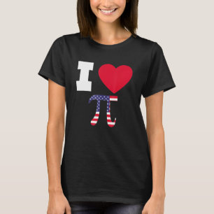 Camiseta Amo La Celebración De Las Matemáticas Del Día Pi F