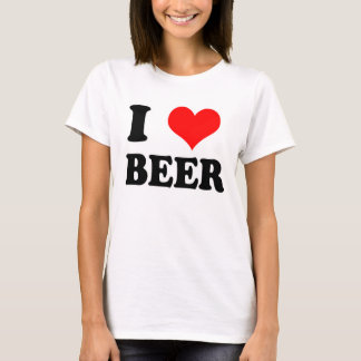 Camiseta amo la cerveza