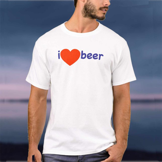 Camiseta ¡Amo La Cerveza! (Subido por el creador)
