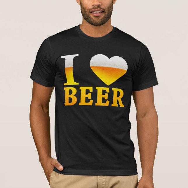 CAMISETA AMO LA CERVEZA (Anverso)