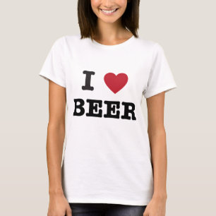 Camiseta amo la cerveza