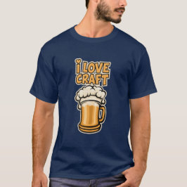 Camiseta Amo La Cerveza Artesanal