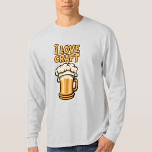 Camiseta Amo la cerveza artesanal