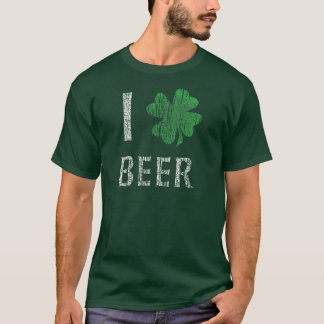 Camiseta Amo la cerveza irlandesa