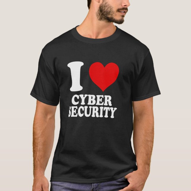 Camiseta Amo la Ciberseguridad (Anverso)