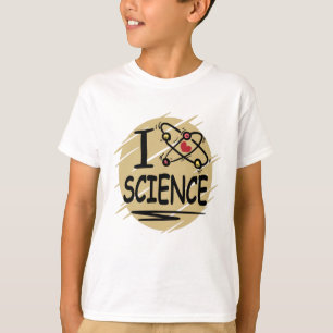 Camiseta Amo la ciencia