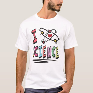 Camiseta Amo la ciencia