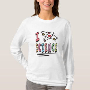 Camiseta Amo la ciencia