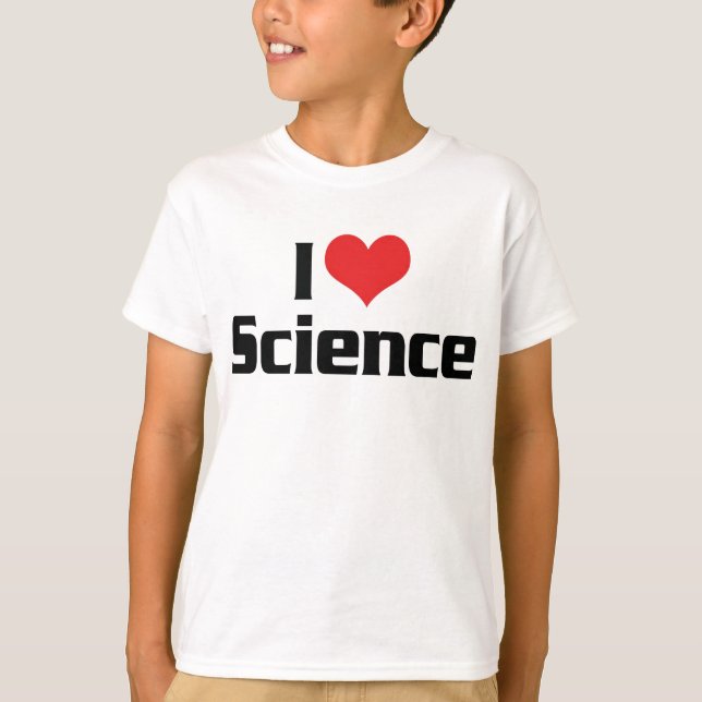 Camiseta Amo la ciencia del corazón (Anverso)