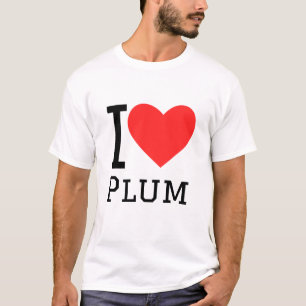 Camiseta Amo la ciruela