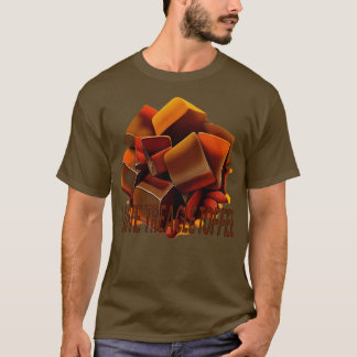 Camiseta Amo la cita del café de Treacle