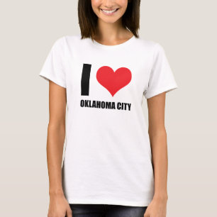 Camiseta Amo la ciudad de Oklahoma