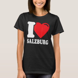 Camiseta Amo la ciudad de Salzburgo en Austria Amo Salzburg