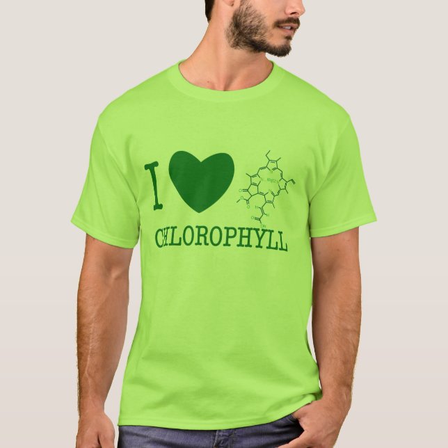 Camiseta Amo la clorofila (Anverso)