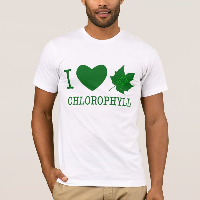 Camiseta Amo la clorofila (Anverso)