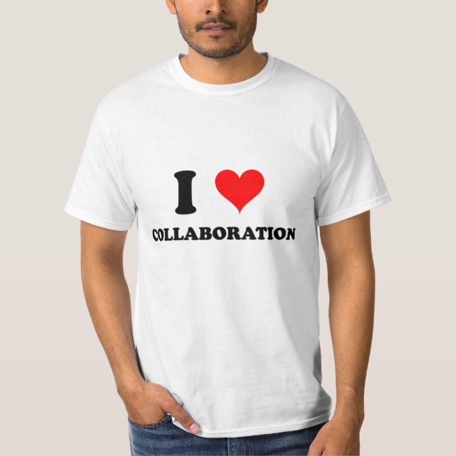Camiseta Amo la colaboración (Anverso)