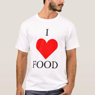 Camiseta Amo la comida