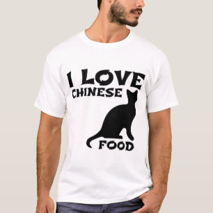 CAMISETA AMO LA COMIDA CHINA