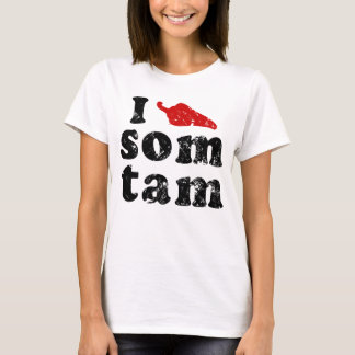 Camiseta Amo La Comida Isaan Tailandesa.