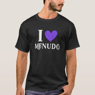 Camiseta Amo la comida mexicana Menudo 11