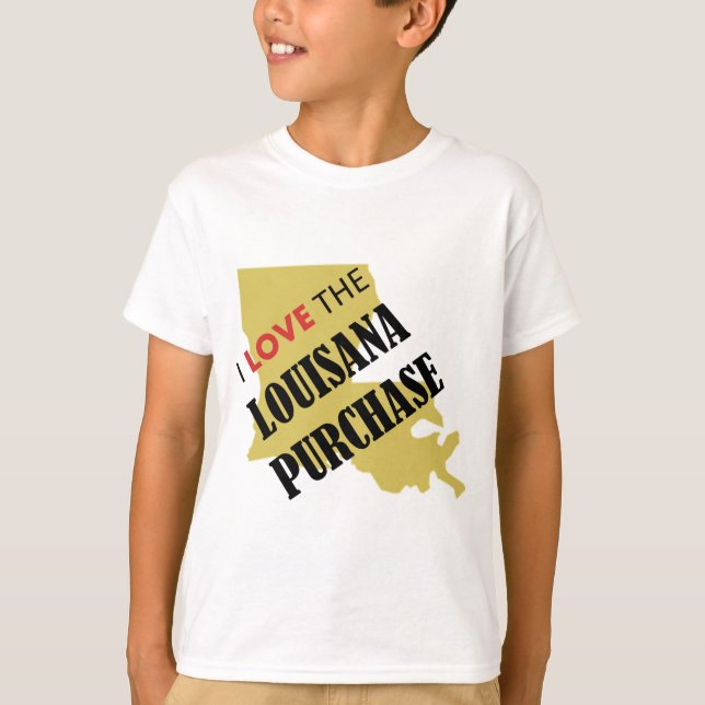 Camiseta Amo la compra de Luisiana (Anverso)