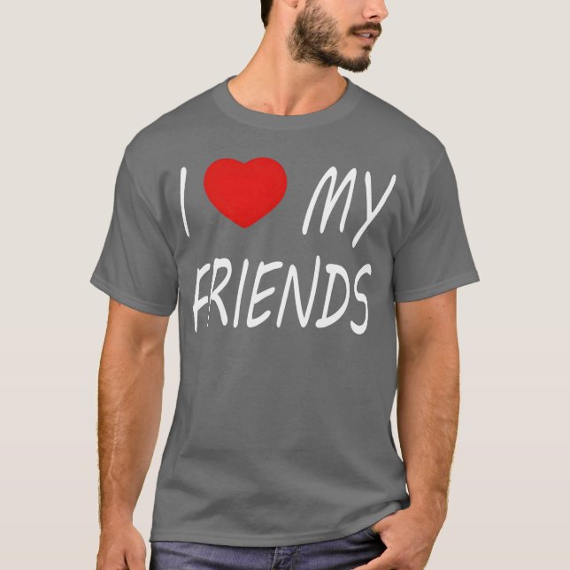 Camiseta Amo la cosecha de mis amigos (Anverso)