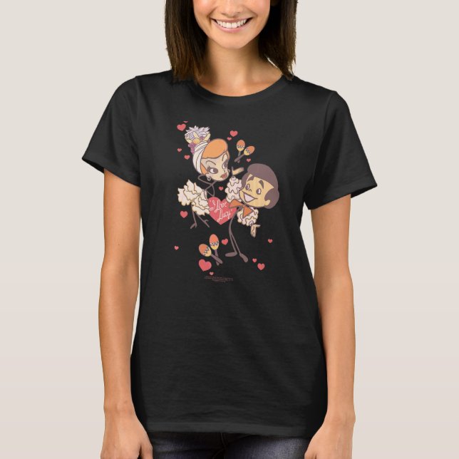 Camiseta Amo la danza Lucy Rumba (Anverso)