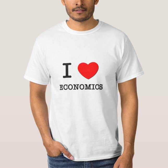 Camiseta Amo la economía (Anverso)