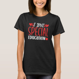 Camiseta Amo La Educación Especial Concienciación Educativa