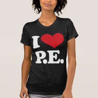 Camiseta ¡Amo la educación física!