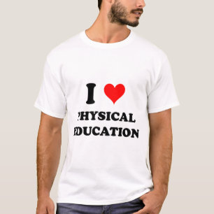 Camiseta Amo la educación física
