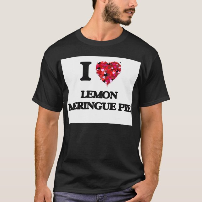 Camiseta Amo la empanada de merengue de limón (Anverso)