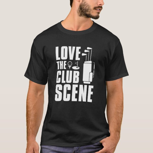 Camiseta Amo La Escena De Club (Anverso)