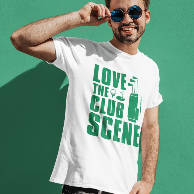 Camiseta Amo La Escena De Club (love the club scene t-shirt)