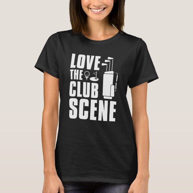 Camiseta Amo La Escena De Club (Anverso)