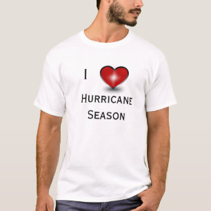 Camiseta Amo la estación del huracán