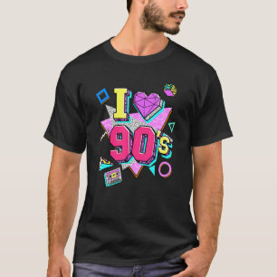 Camiseta Amo la estética retro de los años 90 de los años 9