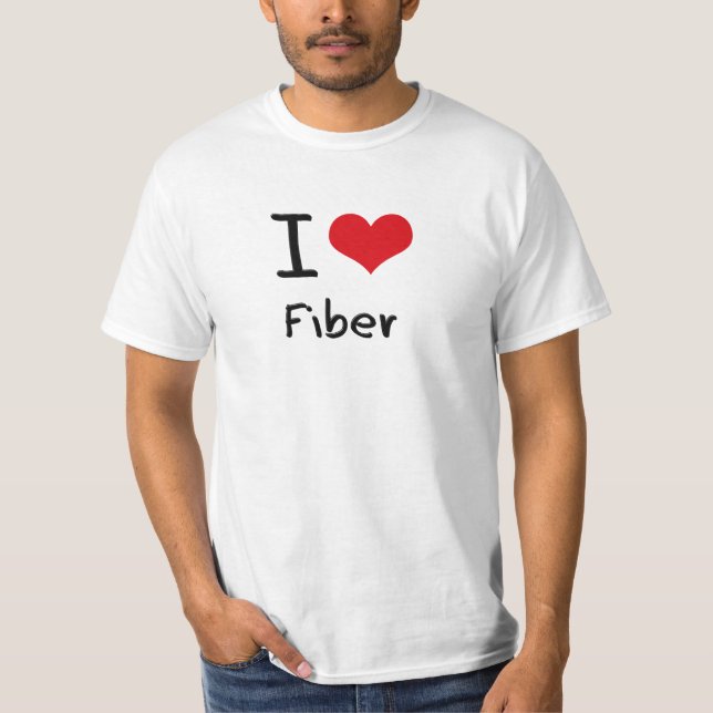 Camiseta Amo la fibra (Anverso)