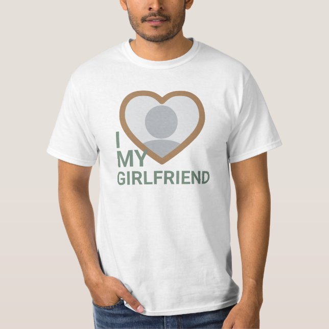 Camiseta Amo La Foto De Mi Novia