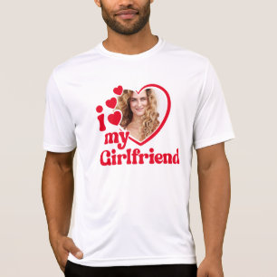 Camiseta Amo la foto de mi novia Personalizado