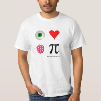 Camiseta Amo la frambuesa por SimonThePiMan