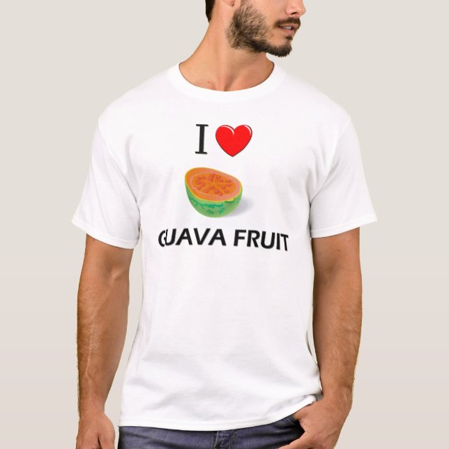 Camiseta Amo la fruta de guayaba (Anverso)