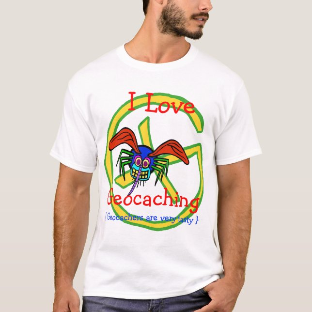 Camiseta Amo La Geocalización (Anverso)