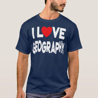 Camiseta Amo la Geografía 8