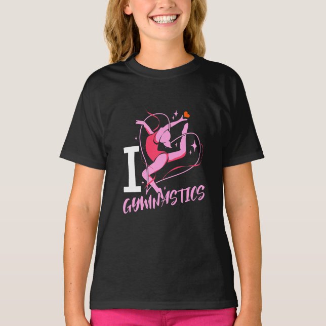 Camiseta Amo la Gimnasia (Anverso)