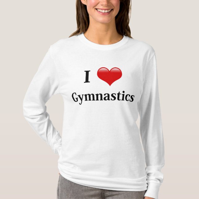Camiseta Amo la Gimnasia (Anverso)