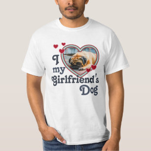 Camiseta Amo la gracia del perro de mi novia