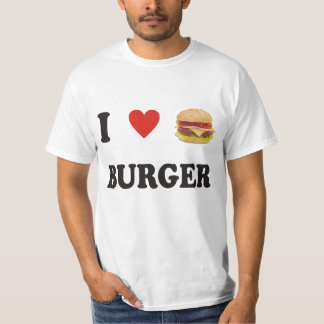 Camiseta Amo la hamburguesa