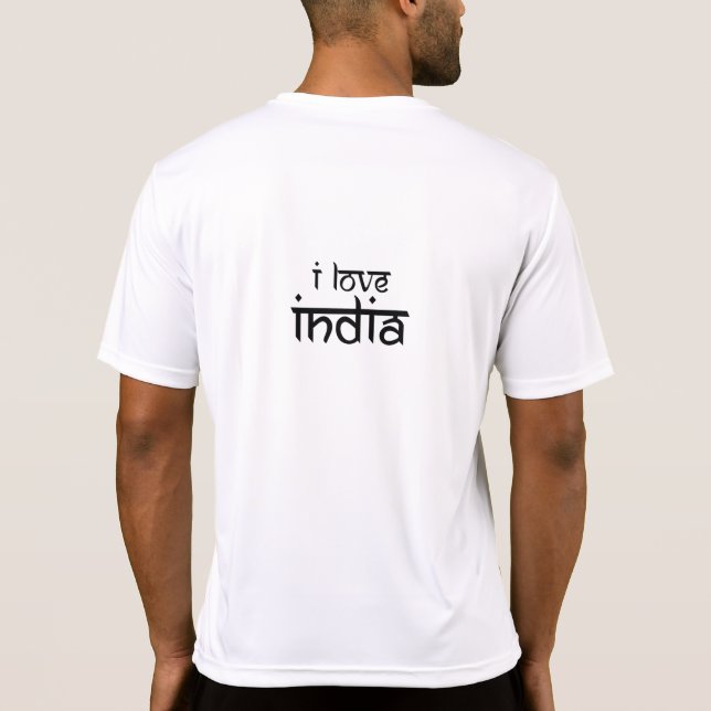 Camiseta Amo la India (Reverso)